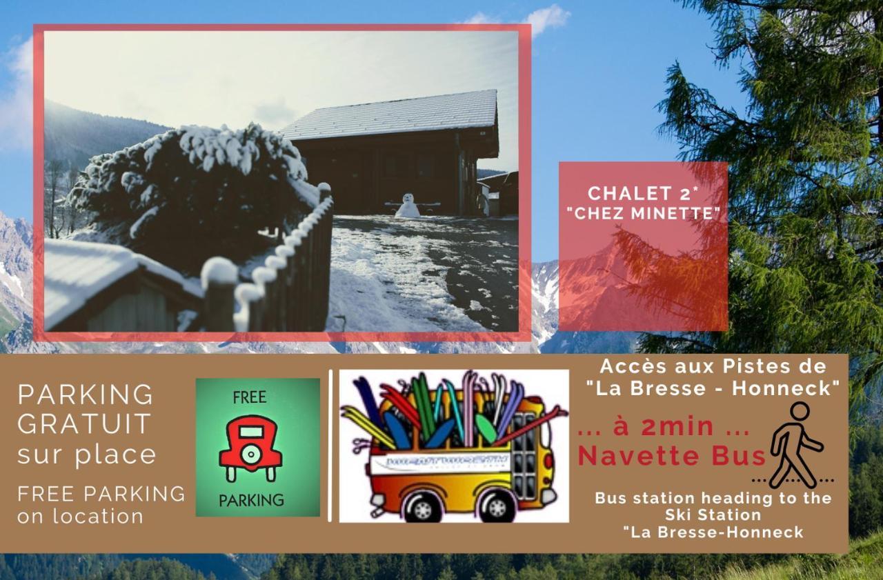 Le "Chalet De Minette" 2 Etoiles لابْريسْ المظهر الخارجي الصورة